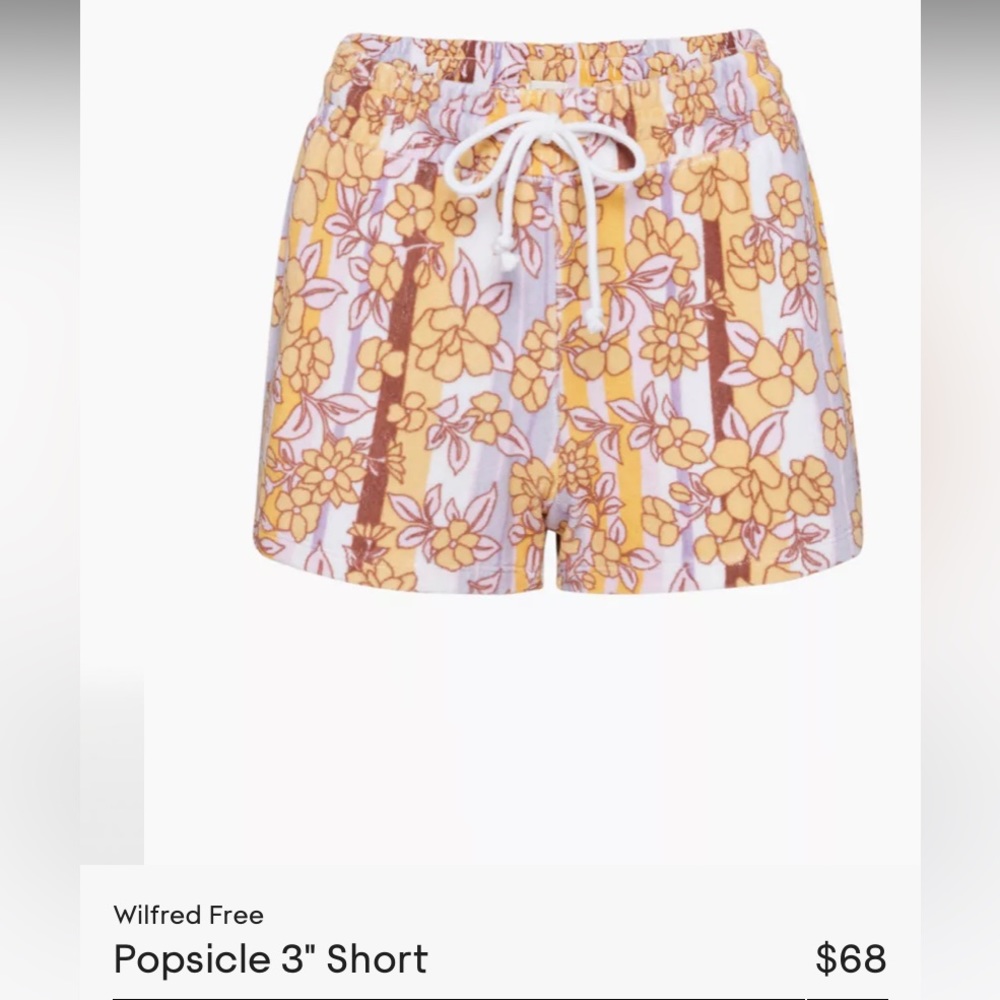 Wilfred Popsicle 3” XS shorts
